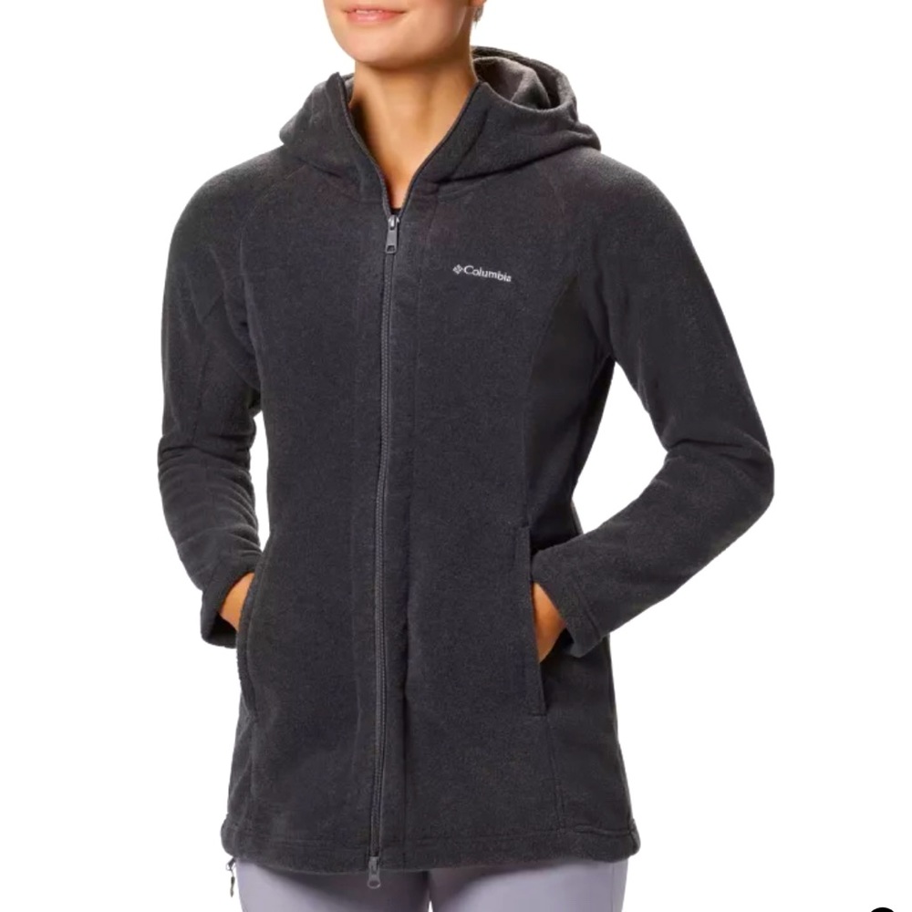 Columbia Full Zip Up Fleece Hoodie